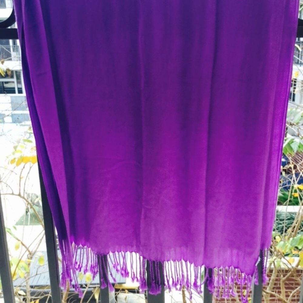 Brand new warm purple scarf!!